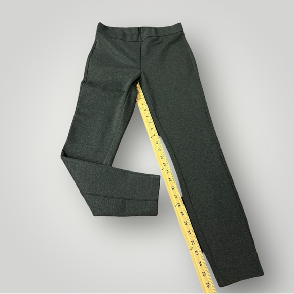J. Crew Pixie pant in stretch ponte charcoal gray Sz Small - Picture 9 of 12
